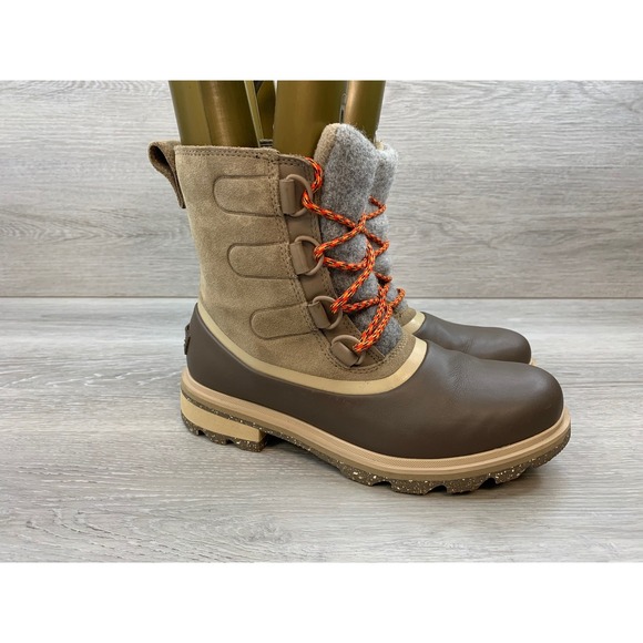 Sorel Shoes - Sorel Lennox Women's Boots Lace Waterproof 8 Brown Suede Leather Shoes